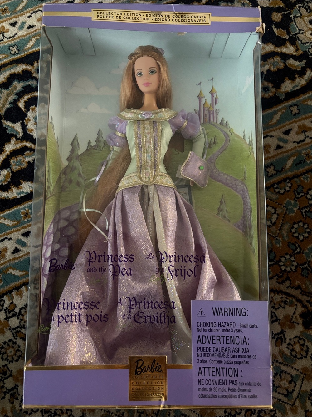 2001 Vintage Barbie Princess and the Pea